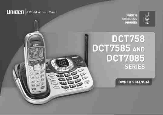 Uniden Cordless Telephone DCT7585-page_pdf